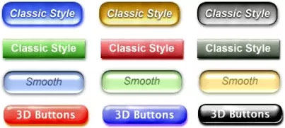 Outdated Website Buttons