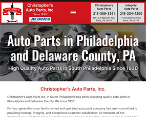 Christopher's Auto Parts